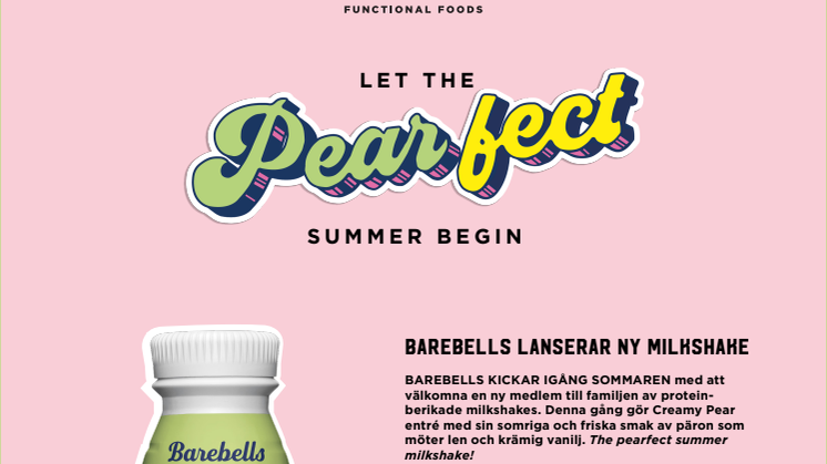 Let the pearfect summer begin