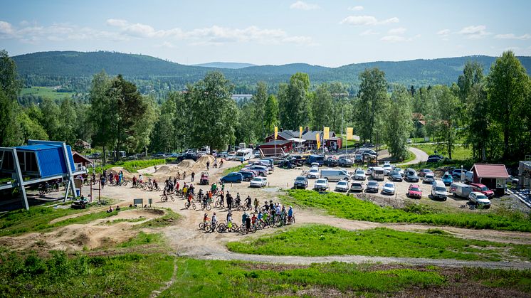 Rekordstart för Järvsö Bergscykel Park