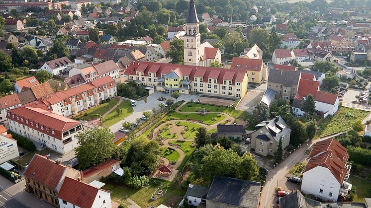 In Bad Düben (Nordsachsen) wird das schnellste Internet-Netz der Welt gebaut. Foto: G. Obst/Touristinformation Bad Düben