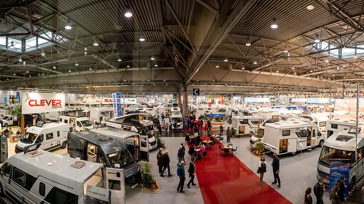 TC Leipzig - Blick über die Messehalle 3 