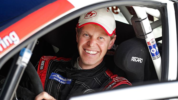 P-G Andersson går från rally till rallycross – kör i RallyX 2014