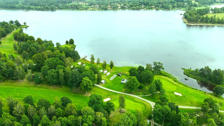 Emmaboda GK är en av golfklubbarna som redan joinat Golfhäftets satsning på golfcamping