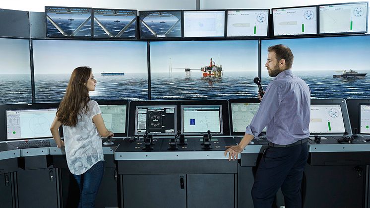 KONGSBERG’s delivery will include a full mission state-of-the-art K-Sim ship’s bridge simulator  