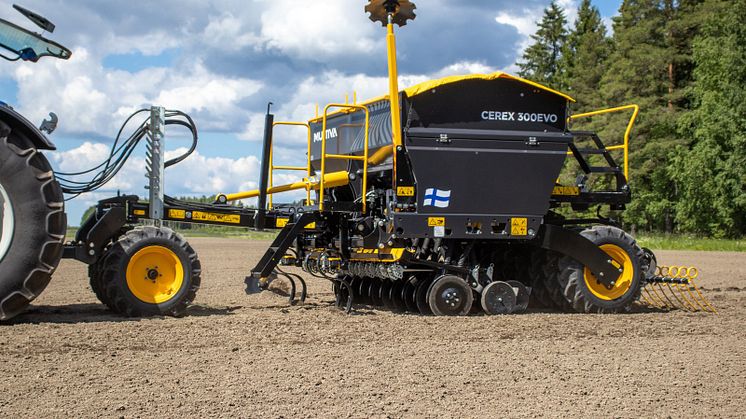 Cerex EVO er en videreutvikling av Cerex-modellen som ble lansert på Agroteknikk 2018, og som siden den gang har blitt en populær modell fra finske Multiva.