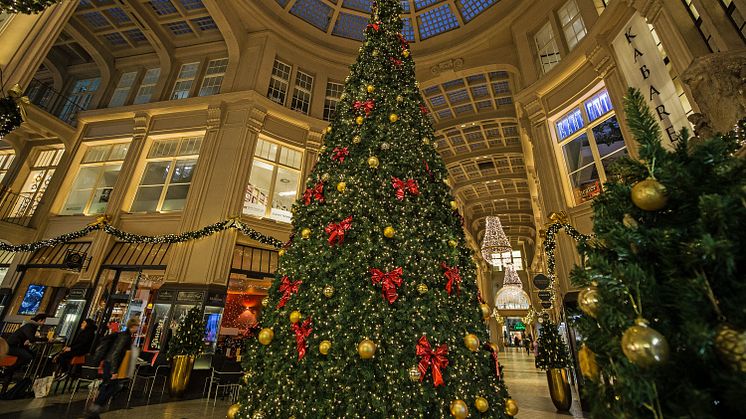 Die Mädler-Passage erweckt weihnachtliche Vorfreude bei allen Besuchern - Foto: Karolin Kelm