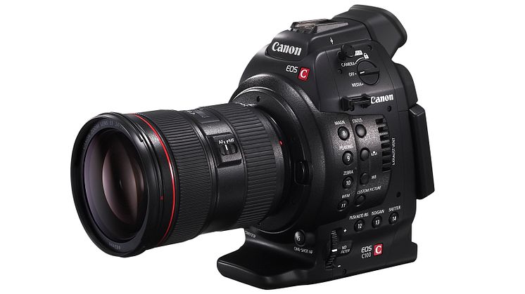 Canon lanserer EOS C100 - profesjonell kvalitet og fleksibilitet for filmfotografer som jobber alene