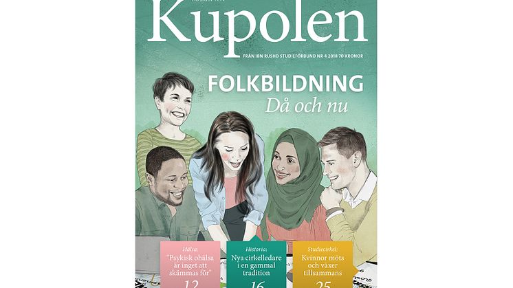 Nytt nummer av tidskriften Kupolen från Ibn Rushd Studieförbund