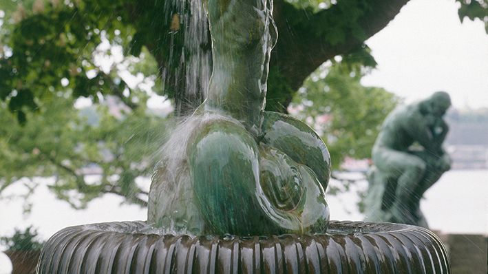 Skulpturvandring i parken