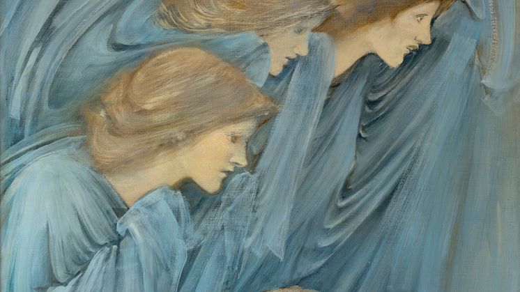 Edward Burne-Jones The Spirit, or the Uninterpreted Dream, omkr. 1890, fotograf Guillaume Benoit