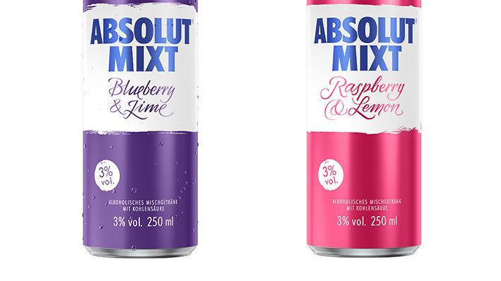 Absolut MIXT Berries - ab September 2019 im Handel 