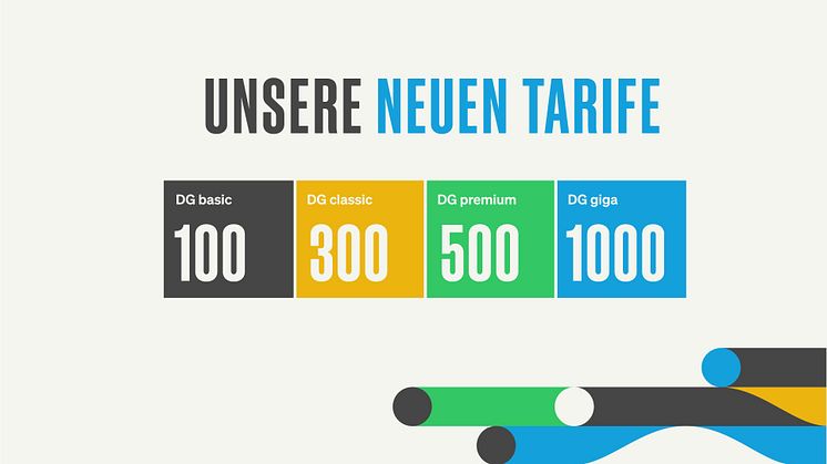 Neues Tarifportfolio von Deutsche Glasfaser für Privatkunden: Der neue Einstiegstarif „DG basic 100“ erleichtert den Umstieg von Kupfer auf Glasfaser