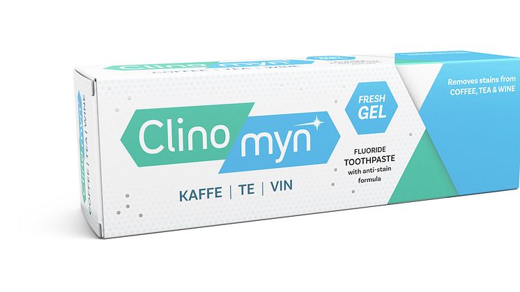 Clinomyn Tandkräm - kaffe, te, vin