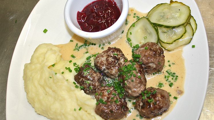 Meatballs at Lisa's, new Swedish bar and restaurant in London’s Notting Hill