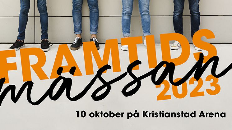 Framtidsmässan hålls den 10 oktober på Kristianstad Arena.