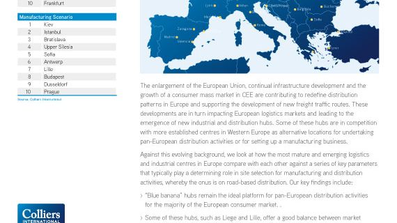 Antwerpen, Rotterdam och Düsseldorf är Europas största logistiska nav