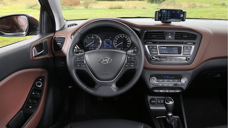 Nye Hyundai i20 (dash)