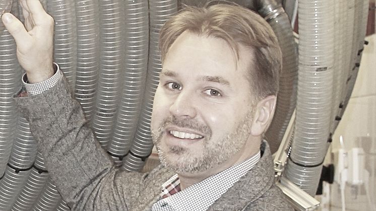 Daniel Ehrnberg är bolagets grundare, VD och kommersiella chef