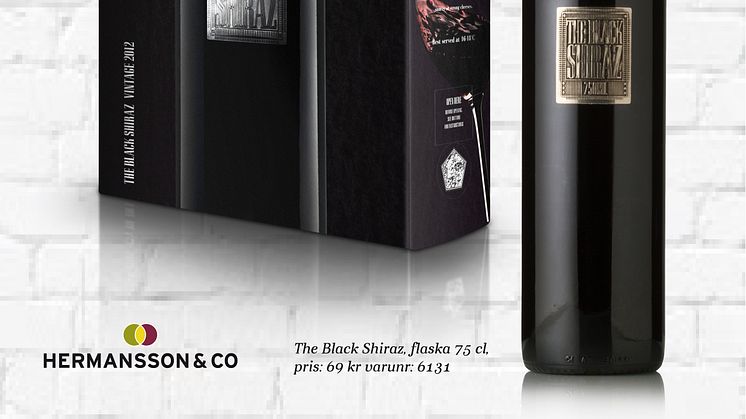 Världspremiär för The Black Shiraz Box