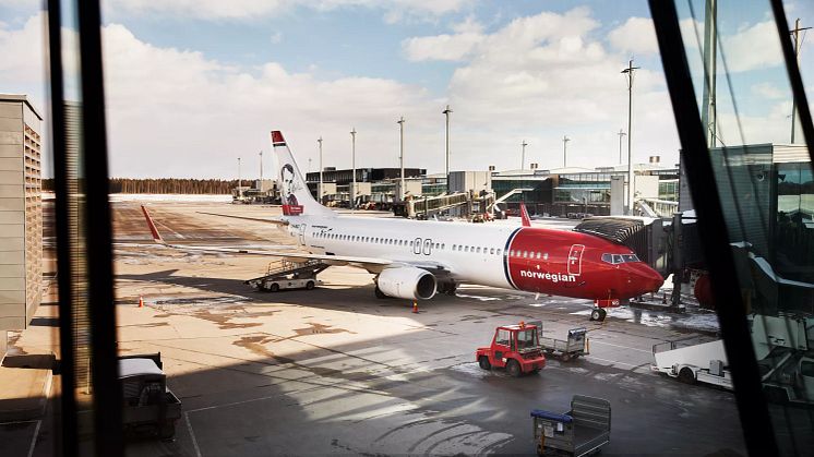 Norwegians Boeing 737-800. Foto: Lars Atle Pettersen for Norwegian
