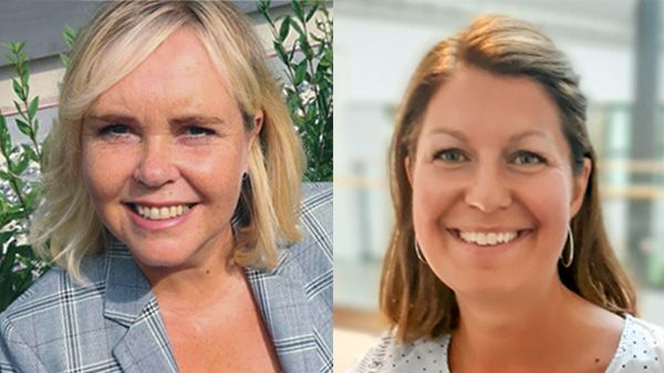 Ingela Furenbäck och Anna Åhlander från Personal- arbetslivsprogrammet tror på en väldigt givande dag för såväl externa aktörer som för studenter och lärare.