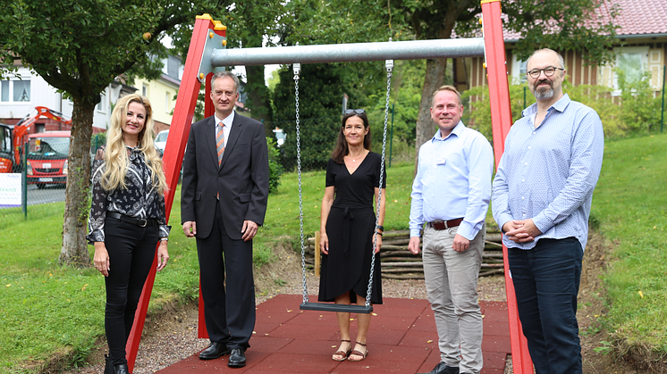 210923-pm-sr-fachklinik fuerstenwald neue spielgeraete kita