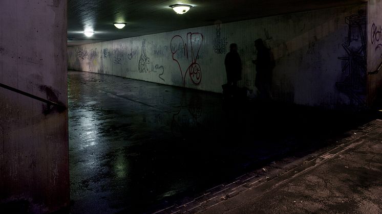 Dalaplans gångtunnel i Malmö utsedd till Sveriges läskigaste plats