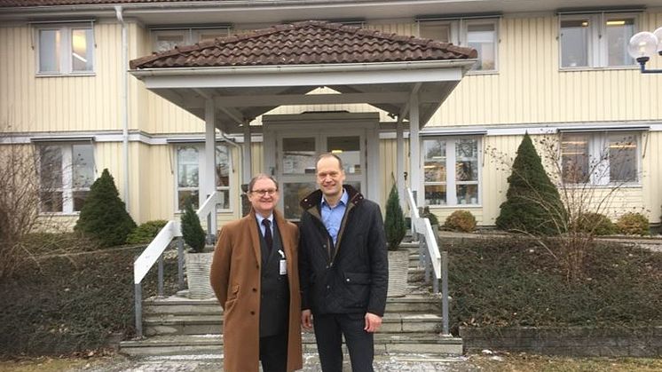Hållbarhetsfrågor på agendan när landshövdingen besökte OBOS i Myresjö