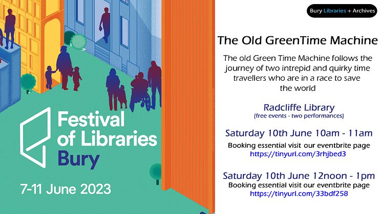 Celebrate the Festival of Libraries in Radcliffe