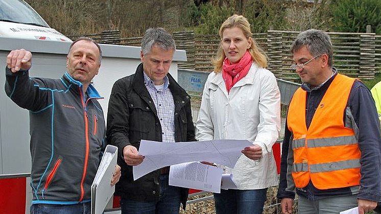 Netzausbau in Flossenbürg