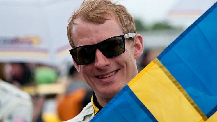 Richard Göransson i RallyX Supercar Lites med Team Tidö och OlsbergsMSE