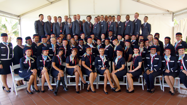 Norwegian's Fort Lauderdale Cabin Crew at Graduation