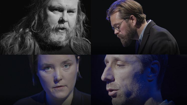Tre poeter och en pianist nu på Fjärde Scenen och digitalt via Julstaden Göteborg