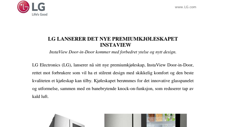 InstaView_Press Release-Nordic_NO