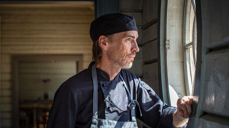 Gunnebos restaurangchef Patrik Sewerin. Foto: Kajsa Sjölander