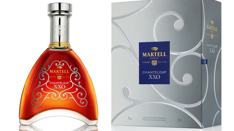 Martell lanserer en ny konjakk på Vinmonopolet 5. mars 2021 - Martell Chanteloup XXO