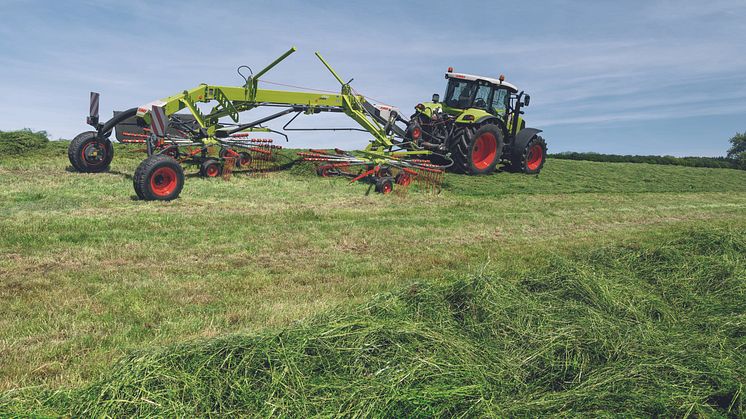 Covering a wide field. Photo: CLAAS.