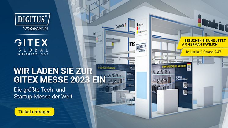 Neuigkeiten: Assmann Electronic präsentiert sich auf der GITEX Global in Dubai