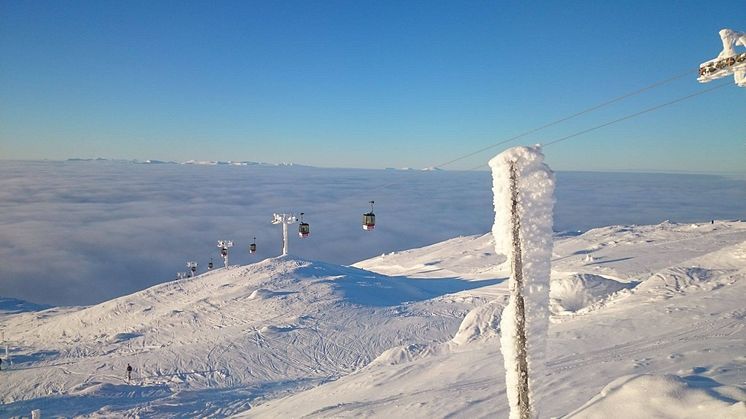 Perfekt fjällväder inleder sportloven