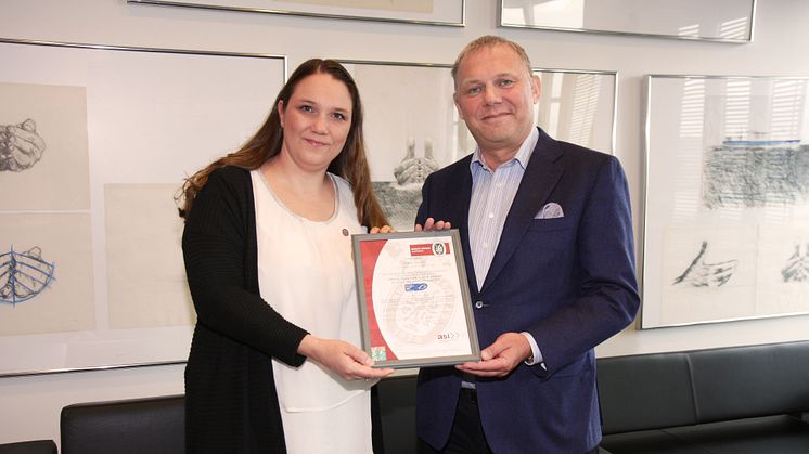 MCS-Zertifikat für Tallink Silja 