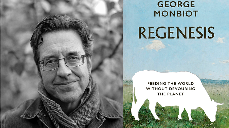 Journalisten och författaren George Monbiot och sin senaste bok "Regenesis"