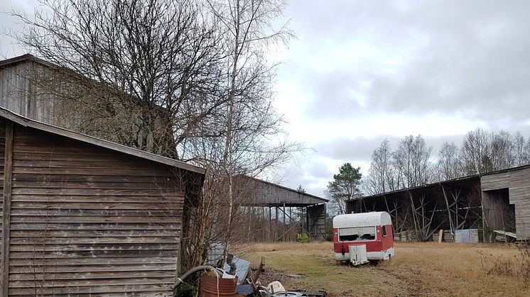 Ett gammalt sågverk i Svenljunga. Foto: Länsstyrelsen i Västra Götaland
