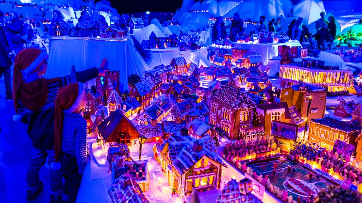 Gingerbread Town in Bergen. Photo: Robin Strand/VisitBergen.com