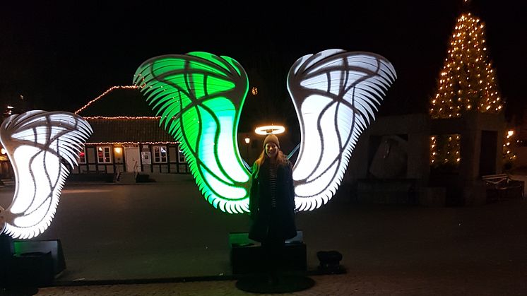 Ängelholms Jubileumsänglar på Stortorget