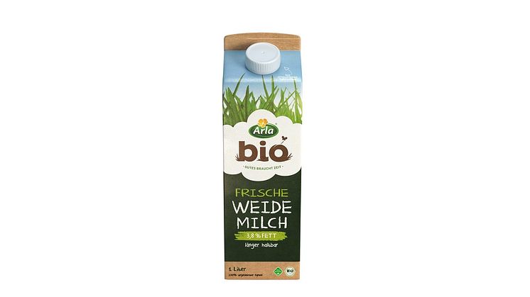 Arla Bio Weidemilch mit neuer Verpackung – für eine nachhaltige Zukunft