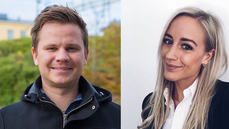 Henrik Olsson och Sofia Andersson har skrivit examensarbete om hur mätningar används av HR-chefer. Nu kommer en fin belöning. 