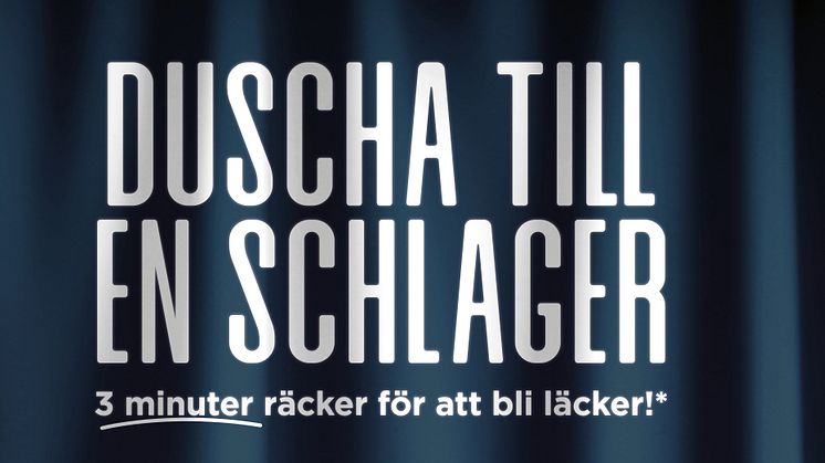 Inför Eurovision songcontest uppmanas göteborgarna att ”Duscha till en schlager”, det vill säga max tre minuter i stället för sex minuter. Det sparar vatten och miljö. Foto: Anna-Lena Lundqvist