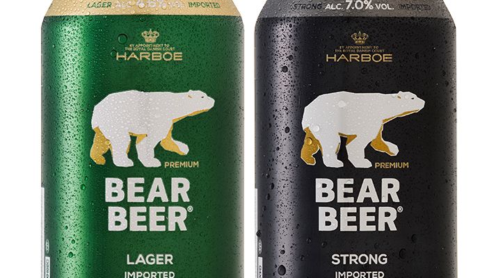 Bear Beer Premium Lager och Extra Strong Lager - nyhet på Systembolaget