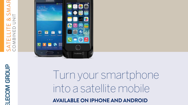Förvandla din Iphone/Android-telefon till en satellit-smartphone