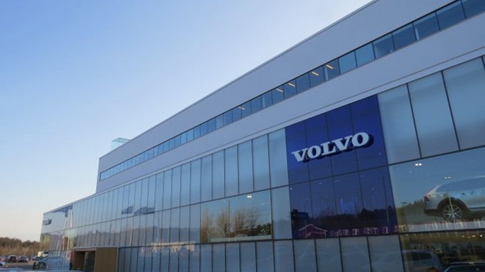 Volvo Bils nya anläggning i Torslanda
