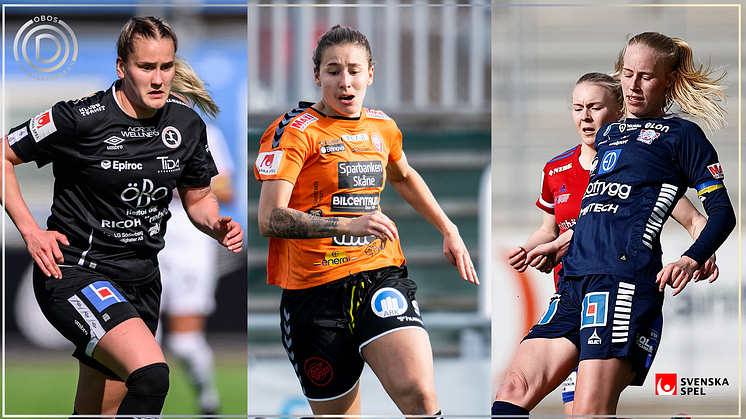 Nu ska månadens spelare i OBOS Damallsvenskan utses - var med och rösta